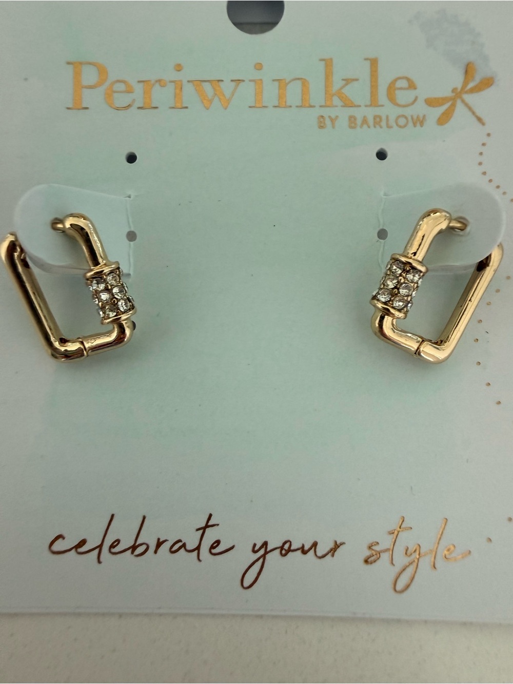 Gold Hoop Earrings 🌟